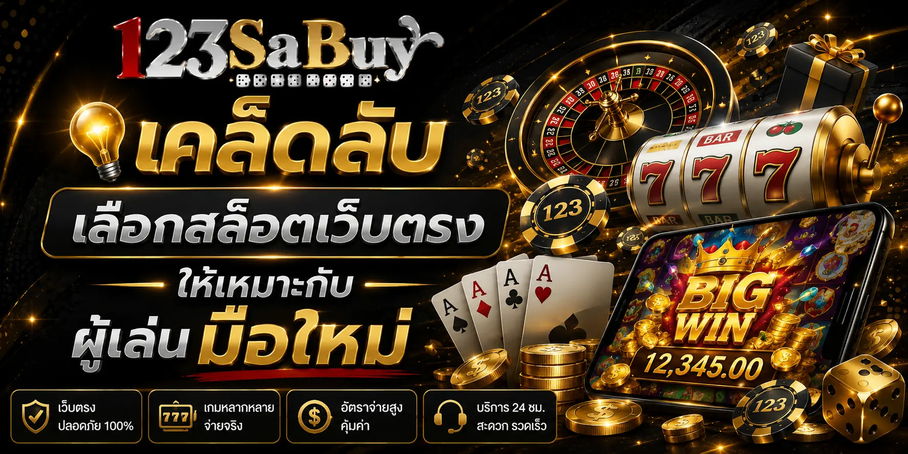 เคล็ดลับเลือกสล็อตเว็บตรงให้เหมาะกับผู้เล่นมือใหม่